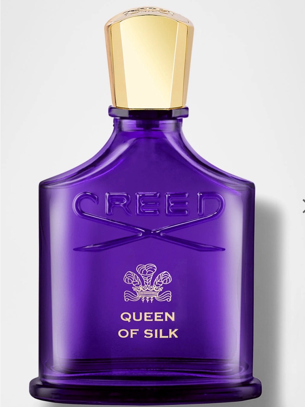 Creed Queen of Silk Body Fragrance Bottle - Purple & Gold Accents